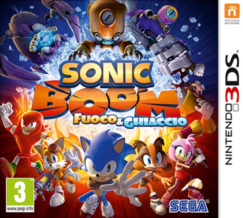 NINTENDO Sonic Boom: Fuoco e Ghiaccio per Nintendo 3DS